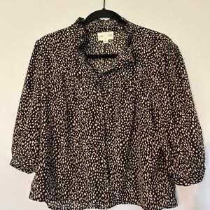 Leopard Blouse